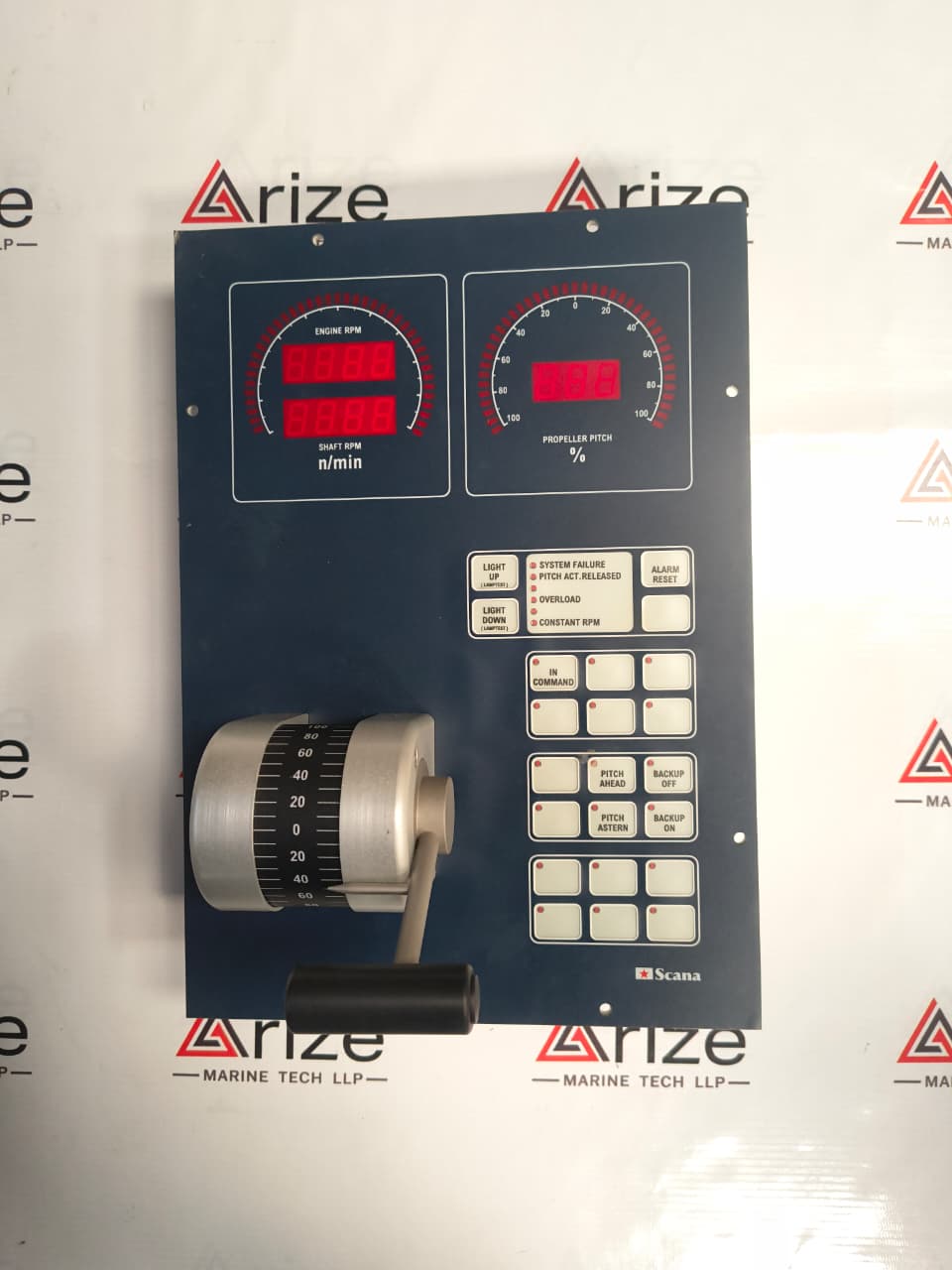 SCANA MAR-EL AS 2513 SLAVE1 PANEL WITH MPI200 and MPS140 PCB NEW